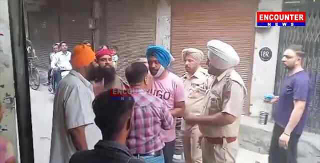 जालंधरः दुकानों की सीलिंग पर निगम का विरोध, देखें वीडियो