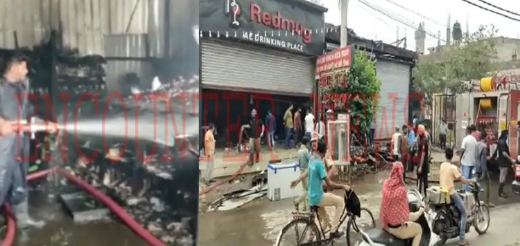 पंजाबः अहाते में आग लगने से मचा हड़कंप, फर्नीचर समेत सामान जलकर हुआ राख