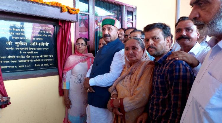 आधुनिक धार्मिक पर्यटन गंतव्य के रूप में विकसित किया जाएगा माता श्री चिन्तपूर्णी मंदिर: मुकेश अग्निहोत्री