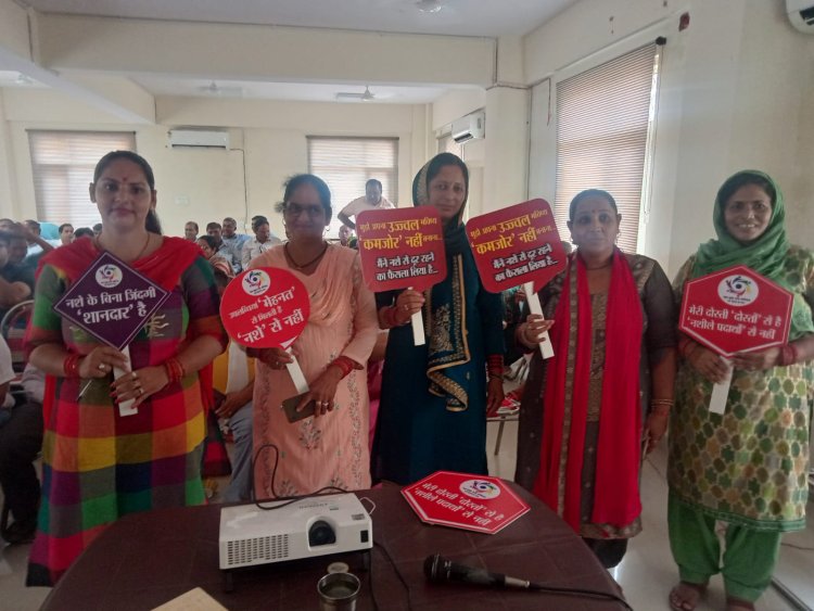 नशा मुक्त ऊना अभियान के तहत बंगाणा पंचायती राज सदस्यों के साथ एसडीएम ने की मीटिंग