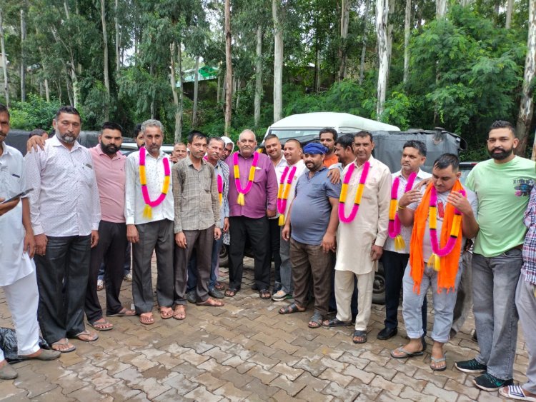 ऑटो रिक्शा ऑपरेटर्स यूनियन बददी की कमान तरसेम लाल को मिली