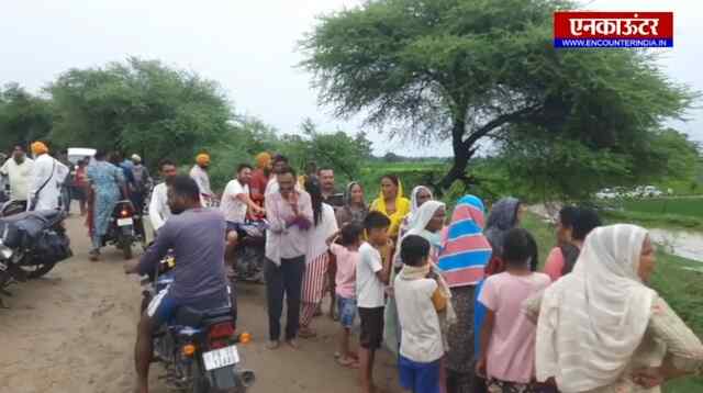 पंजाब: बांध से पानी रिसना हुआ शुरू, लोगो में डर का माहौल, देखें वीडियो