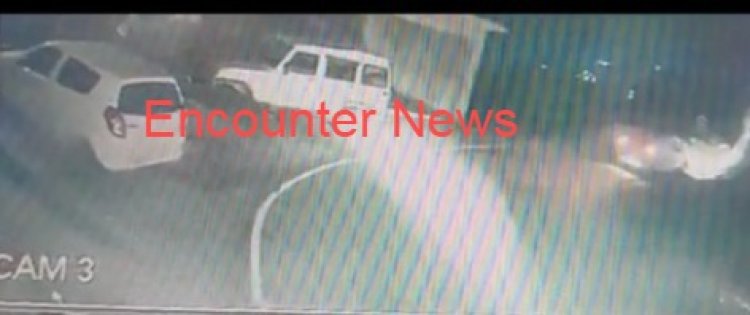 बड़ा हादसाः खाई में गिरी कार, CCTV आई सामने