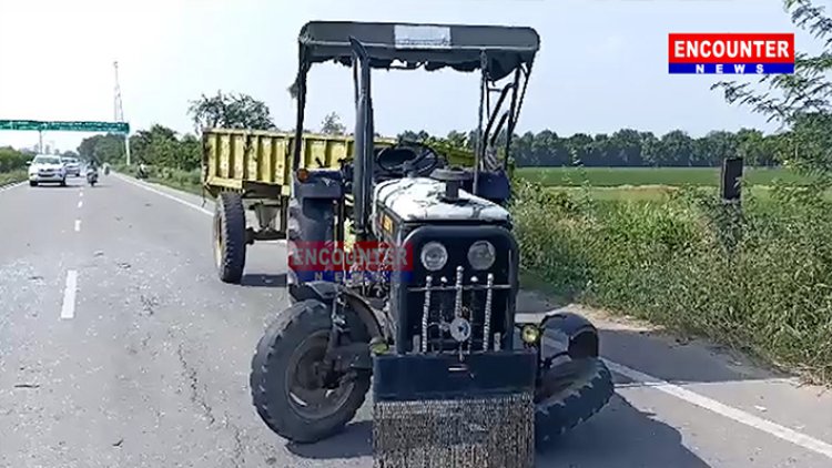 पंजाबः केंटर और ट्राली की भीषण टक्कर में एक  मौत, 3 घायल, देखें वीडियो