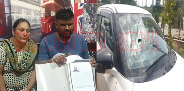 जालंधरः परिवार का आरोप, भगौड़ा दीपा करवा रहा परिवार पर हमले, तोड़ी गाड़ी 