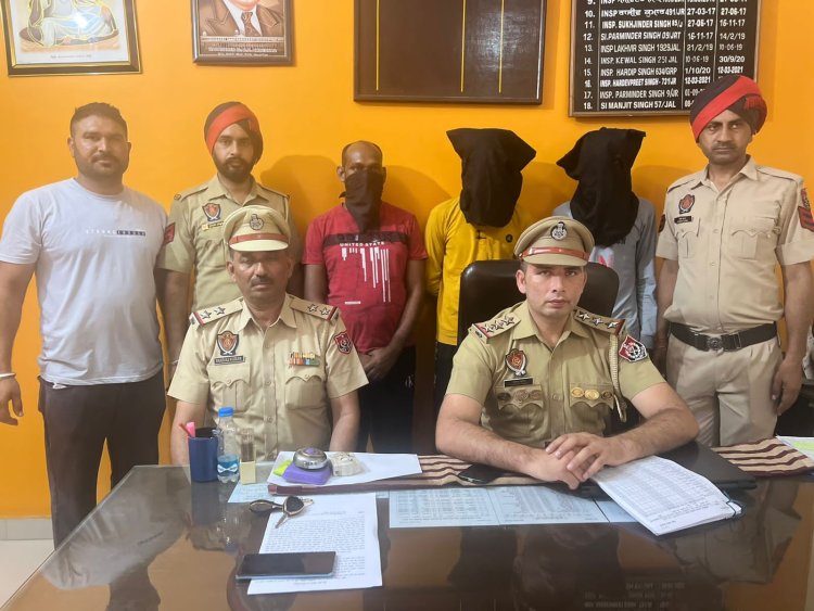 जालंधरः चोरी और नशा तस्करी के मामले में 6 गिरफ्तार