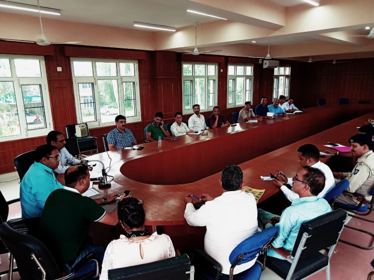 उपमंडल स्तरीय स्वतंत्रता दिवस समारोह की तैयारियों को लेकर उपमंडल अधिकारी ने की बैठक l