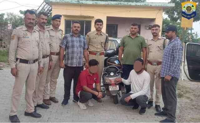 गगरेट पुलिस ने चिट्टे सहित हमीरपुर के दो युवक पकड़े