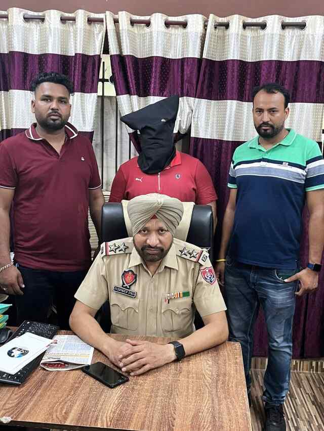 जालंधरः हेरोइन सहित नशा तस्कर गिरफ्तार