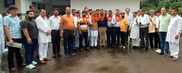 नगर परिषद बद्दी के अध्यक्ष तरसेम चौधरी ने ग्रहण की शपथ