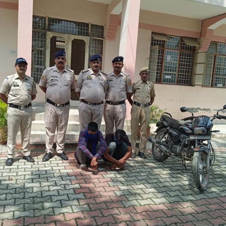 5.07 ग्राम चिट्टे सहित दो काबू