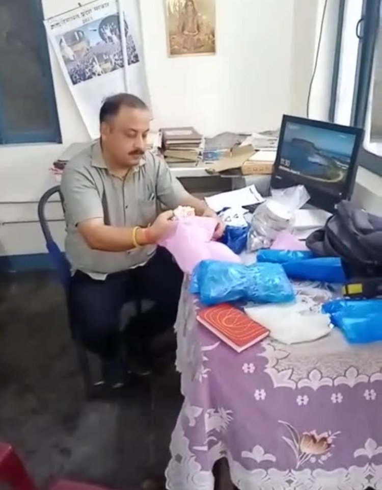 बिना बिल चांदी के आभूषण ले जा रहा व्यापारी पकड़ा, ₹35000 जुर्माना वसूला