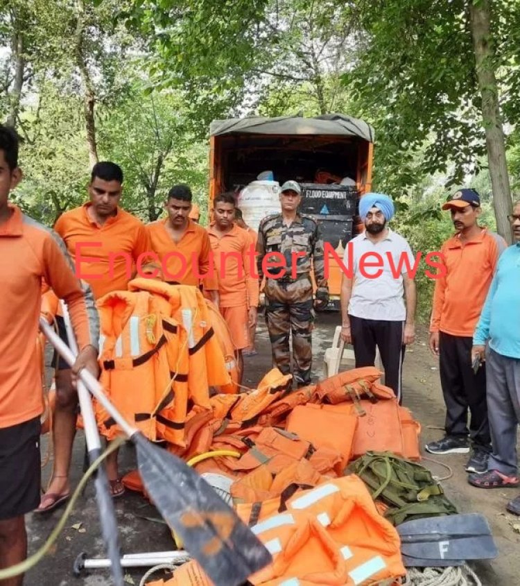 पंजाबः बाढ़ में फंसे लोगों की मदद को पहुंची NDRF की 4 कंपनियां 
