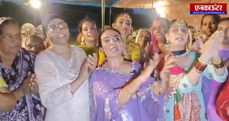 मोगा: गांव कोकरी में मनाया गया तीज का त्यौहार, देखें वीडियो