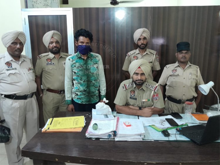 जालंधरः हेरोइन सहित आरोपी गिरफ़्तार