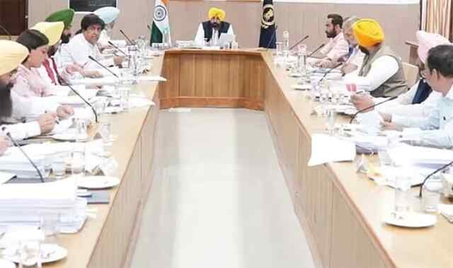 पंजाबः कैबिनेट मीटिंग में मंत्रियो  की ग्रांट में हुई कटौती, लिए गए कई अहम फैसले