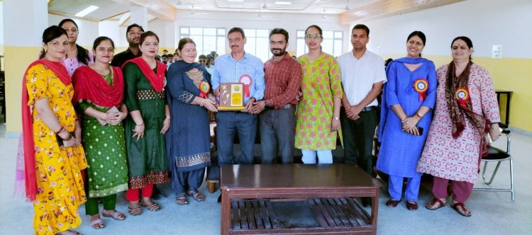  राजकीय महाविद्यालय बंगाणा मेरी माटी, मेरा देश कार्यक्रम के तहत  कार्यक्रम आयोजित 