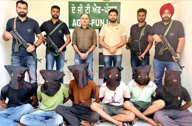 पंजाब को दहलाने की साजिश हुई नाकाम, ISI से जुड़े 6 आरोपी हथियारों सहित गिरफ्तार