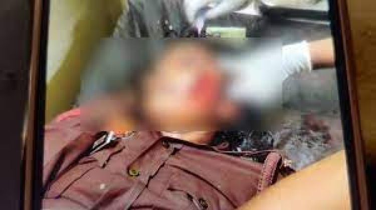 इस अवस्था में मिली महिला पुलिसकर्मी, सिर-आंख पर वार के निशान