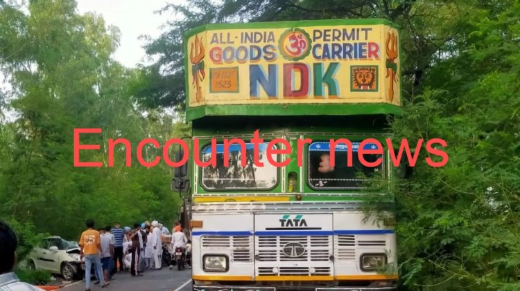 पंजाबः तेज रफ्तार बेकाबू ट्रक और कार की टक्कर, देवरानी-जेठानी की मौत