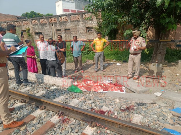 जालंधरः ट्रेन के नीचे आने से व्यक्ति की मौत