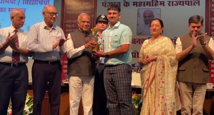 जालंधर KMV College पहुंचे गवर्नर बनवारी लाल पुरोहित, देखें वीडियो