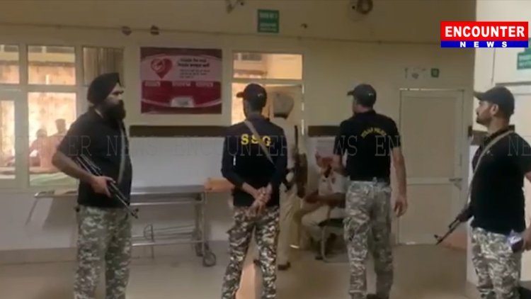 पंजाब : पुलिस और गैंगस्टरों में चली गोलियां, 5 काबू, देखें वीडियो 