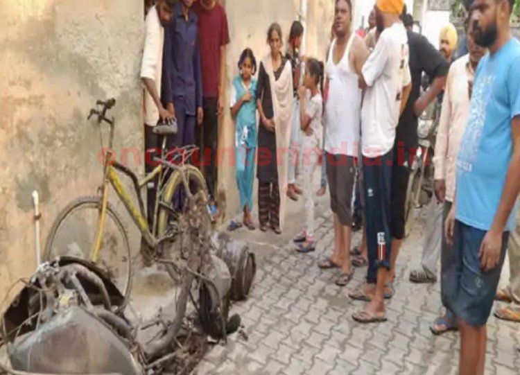 पंजाब : शहीद भगत सिंह नगर में घर में हुआ बलास्ट, मचा हड़कंप