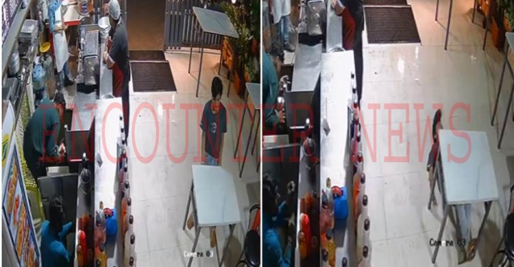 रेस्टोरेंट में 18 वर्षीय कर्मचारी की मौत, देखें CCTV