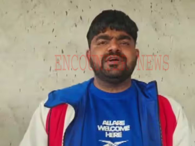 सीआईए स्टाफ ने मोनू मानेसर को किया काबू, देखें वीडियो