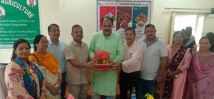प्राकृतिक खेती को अपनाकर किसान अपनी आय में बढ़ौत्तरी कर सकते हैं: भुट्टो