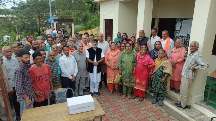 हंसराज चंदेल ने अपनी पांच साल की पेंशन अनाथ लड़कियों शादी के लिए समर्पित की