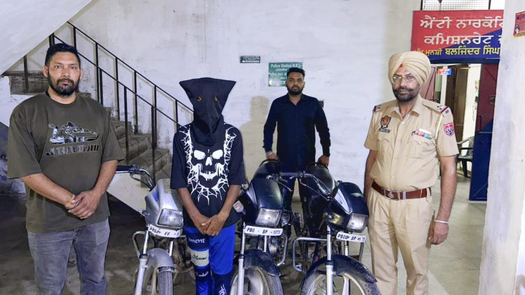 जालंधरः लूटपाट और चोरी के मामले में एक गिरफ्तार 