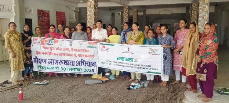 गोंदपुर बुल्लां में अंतर्राष्ट्रीय शांति दिवस पर स्वच्छता ही सेवा एवं पोषण जागरूकता कार्यक्रम आयोजित