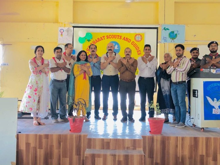 महाविद्यालय ऊना में अंतराष्ट्रीय शांति दिवस मनाया