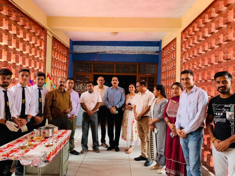बी.वॉक. विभाग में टूरिज्म उत्सव का हुआ शुभारंभ