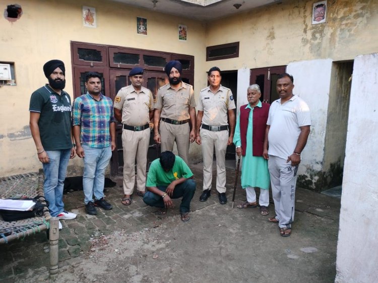 टाहलीवाल में स्थानीय युवक से 5.95 ग्राम चिट्टा पकड़ा