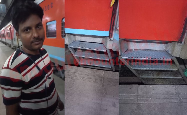 जालंधरः हादसे का शिकार हुई सुपरफास्ट ट्रेन, यात्रियों में मचा हड़कंप, देखें वीडियो