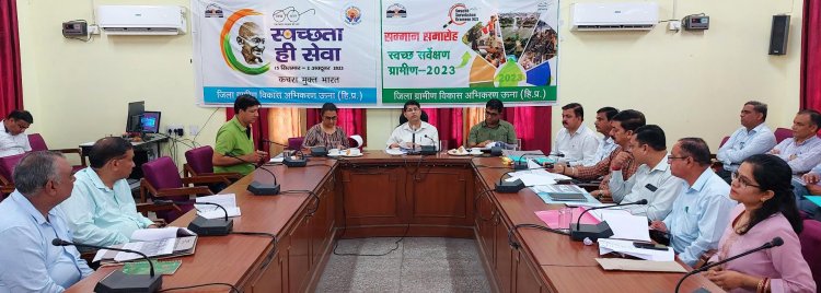 विकास कार्यों में तीव्रता लाएं तथा निर्धारित अवधि में पूरा करें अधिकारी – राघव शर्मा