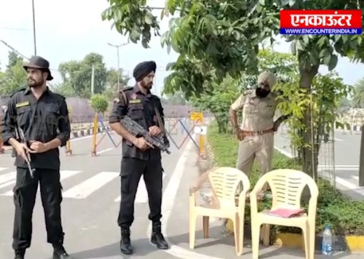 ਪੰਜਾਬ: ਛਾਵਨੀ ‘ਚ ਤਬਦੀਲ ਹੋਇਆ ਇਹ ਜਿਲ੍ਹਾ, ਚੱਪੇ-ਚੱਪੇ ਤੇ ਪੁਲਿਸ ਤੈਨਾਤ, ਦੇਖੋ ਵੀਡਿਓ