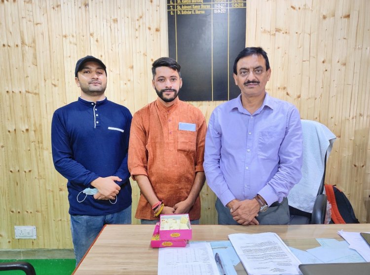 राष्ट्रीय सेवा योजना के स्वयंसेवी ऋषभ चौधरी ने रचा इतिहास: राष्ट्रपति पुरस्कार के लिए चयन