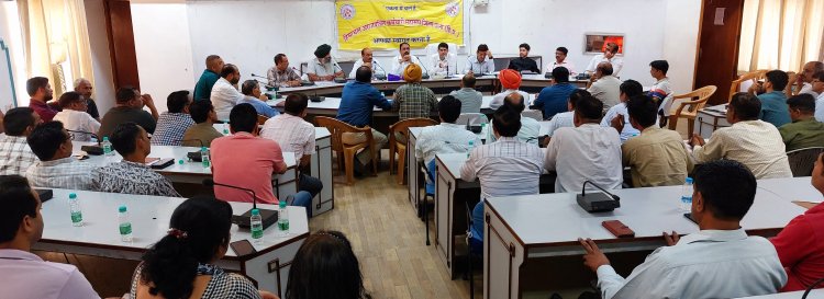 ज़िला स्तरीय संयुक्त सलाहकार समिति की प्रथम बैठक आयोजित