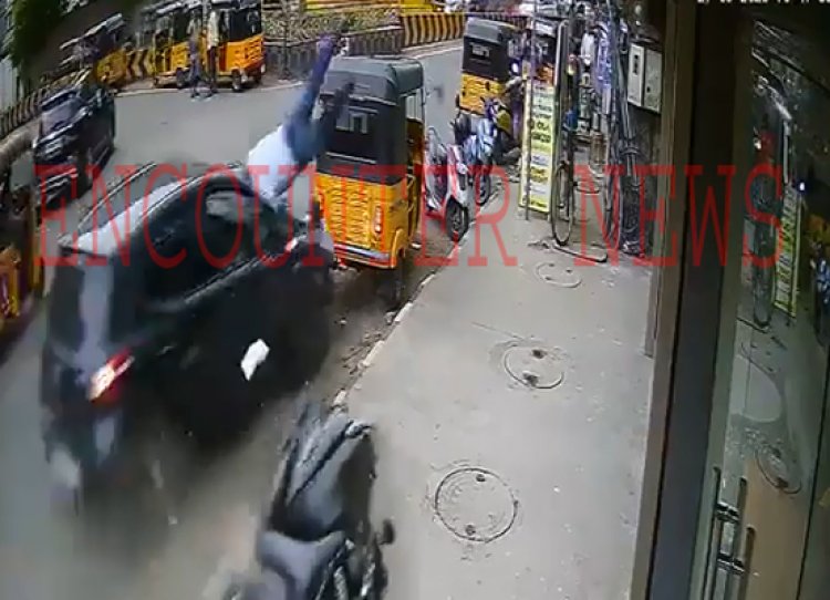 100 किमी रफ्तार से कार चालक ने व्यक्ति को रौंदा, देखें दिल दहलाने वाला वीडियो