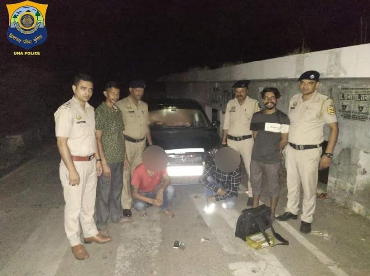 गगरेट में चिट्टे सहित 2 काबू