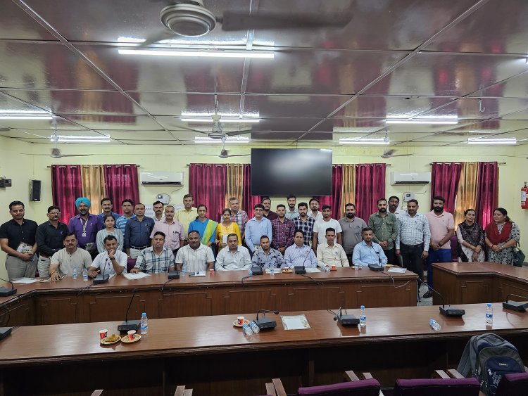 नशा मुक्त ऊना के तहत नोडल अधिकारियों के लिए प्रशिक्षण कार्यशाला आयोजित