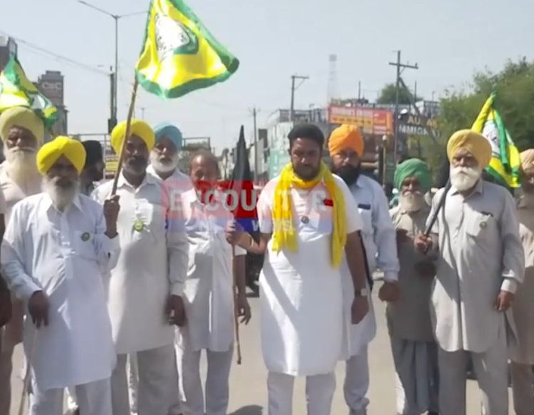 ਪੰਜਾਬ : ਕਿਸਾਨਾਂ ਨੇ ਕੇਂਦਰ ਸਰਕਾਰ ਦਾ ਪੁਤਲਾ ਫੂਕ ਕੀਤਾ ਰੋਸ਼ ਪ੍ਰਦਰਸ਼ਨ, ਦੇਖੋ ਵੀਡਿਓ