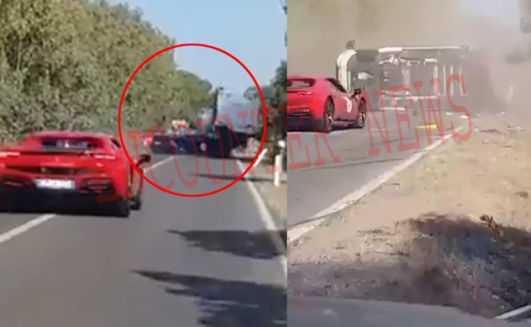 एक्ट्रेस की कार के भयानक एक्सिडेंट के बाद हवा में उछला ट्रक, कपल की मौत, वायरल हुआ दिल दहलाने वाला वीडियो