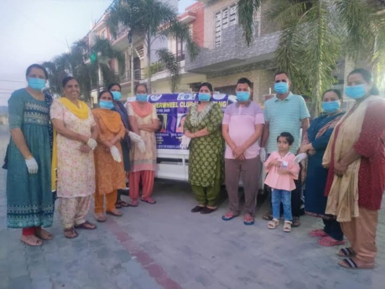 इनरव्हील ऊना उमंग क्लब ने राष्ट्रपिता के स्वच्छ भारत सपने को साकार करने के लिए किया श्रमदान