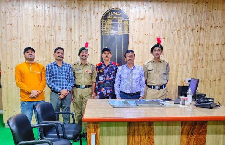 रिशु ने भारतीय थल सेना कैंप में भाग ले महाविद्यालय बंगाणा का नाम रोशन किया
