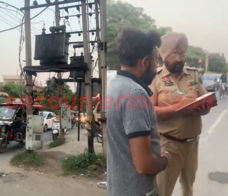 जालंधरः दिन दहाड़े महिला की चेन छीनकर लुटेरे फरार, देखें Live